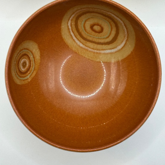 Denby English Stoneware 5" Fire Chilli Rice Bowl. - Picture 2 of 6